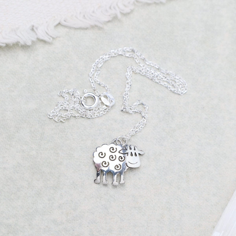 NKL Sterling Silver Sheep Necklace