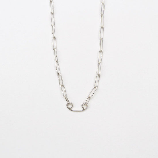 NKL Sterling Silver Smooth Oval Link Pendant Chain