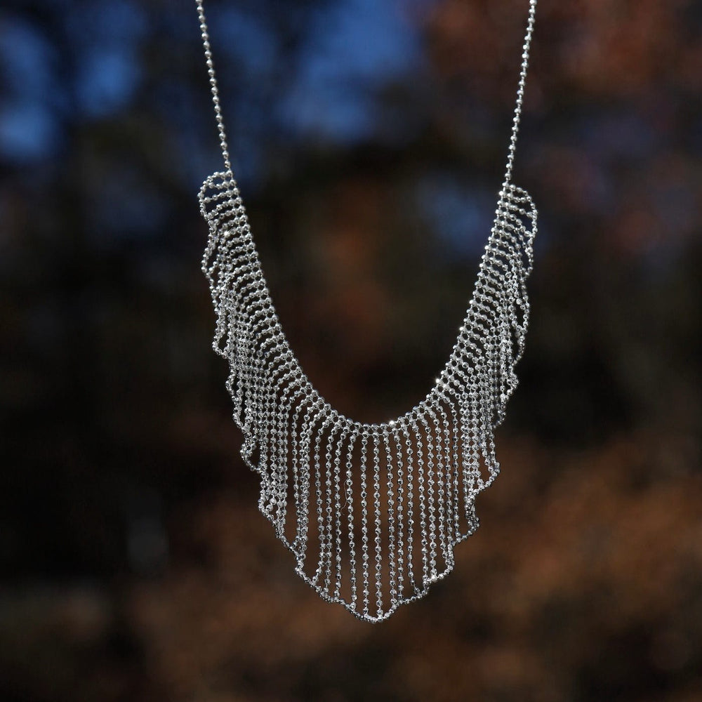 
                  
                    NKL Sterling Simple Waterfall Necklace
                  
                