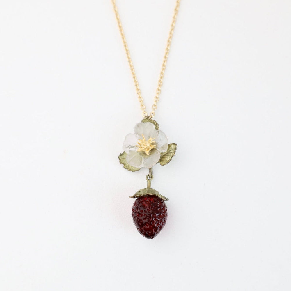 
                      
                        NKL Strawberry Flower Pendant Necklace
                      
                    