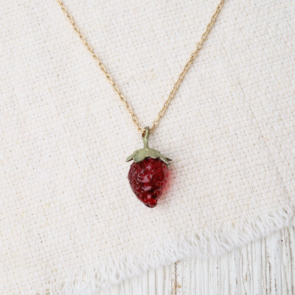 NKL Strawberry Pendant Necklace