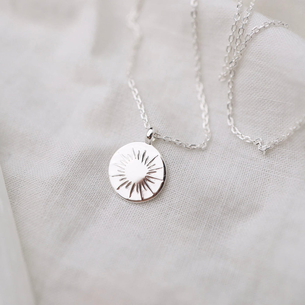 
                      
                        NKL Sunburst Medallion Necklace - Sterling Silver
                      
                    