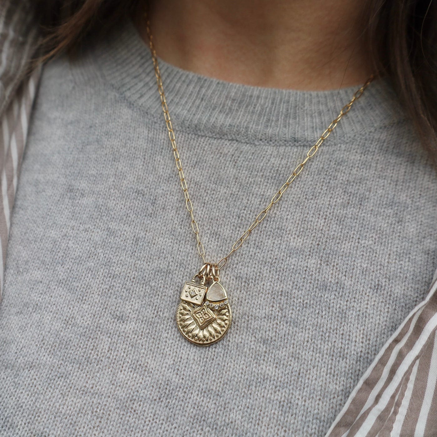 NKL Surya Charm Necklace