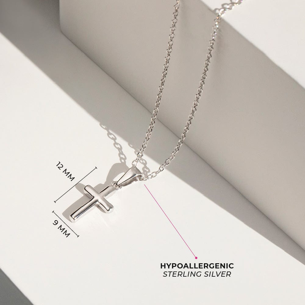 
                      
                        NKL Teenie Tiny Cross Baby Pendant Necklace
                      
                    