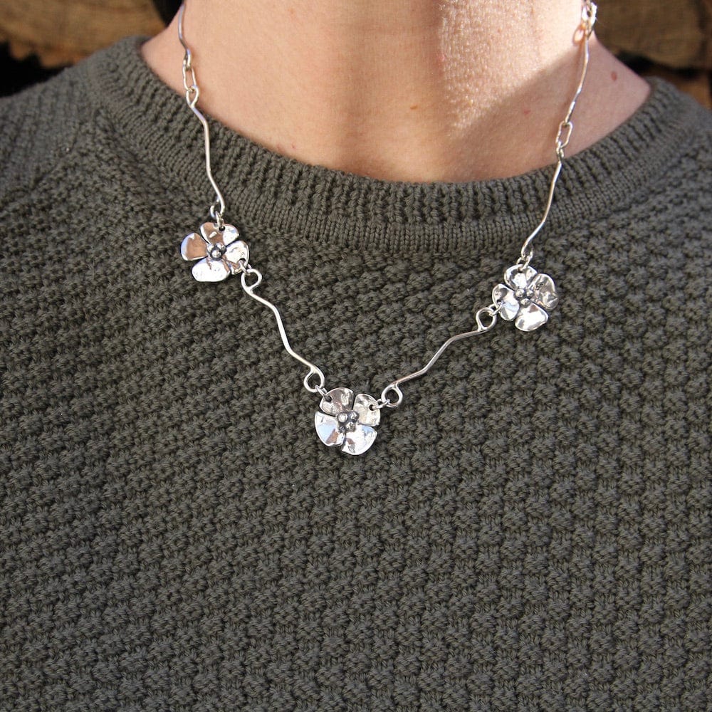 NKL The Dogwood Flowers on Signature Chain