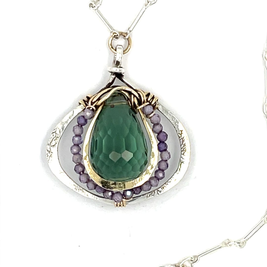 NKL Thistle Flower Necklace