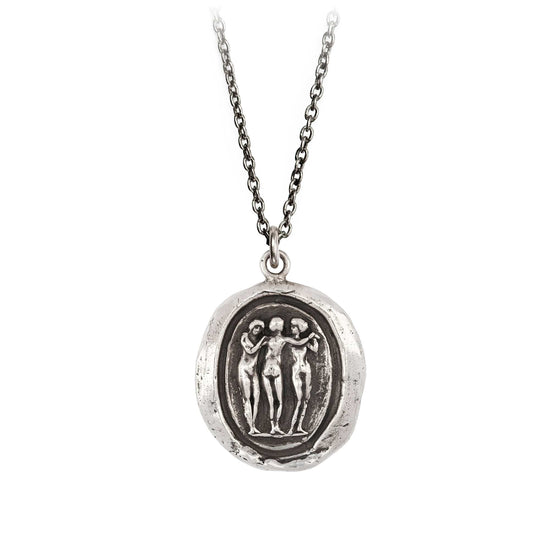 Load image into Gallery viewer, NKL Three Graces Talisman Necklace
