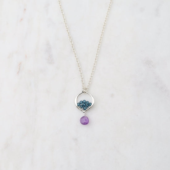 NKL Tiny Silver Arabesque Necklace