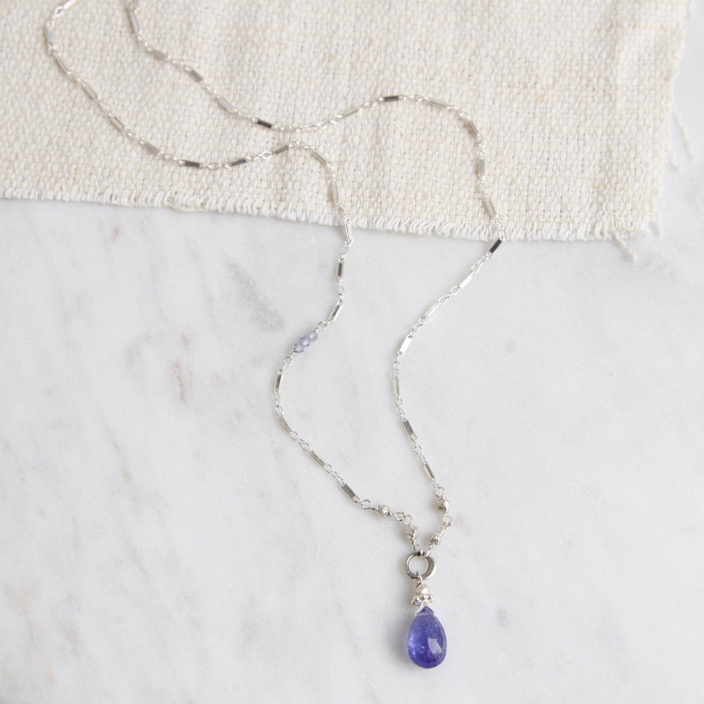 
                      
                        NKL Tiny Tanzanite Drop Necklace
                      
                    