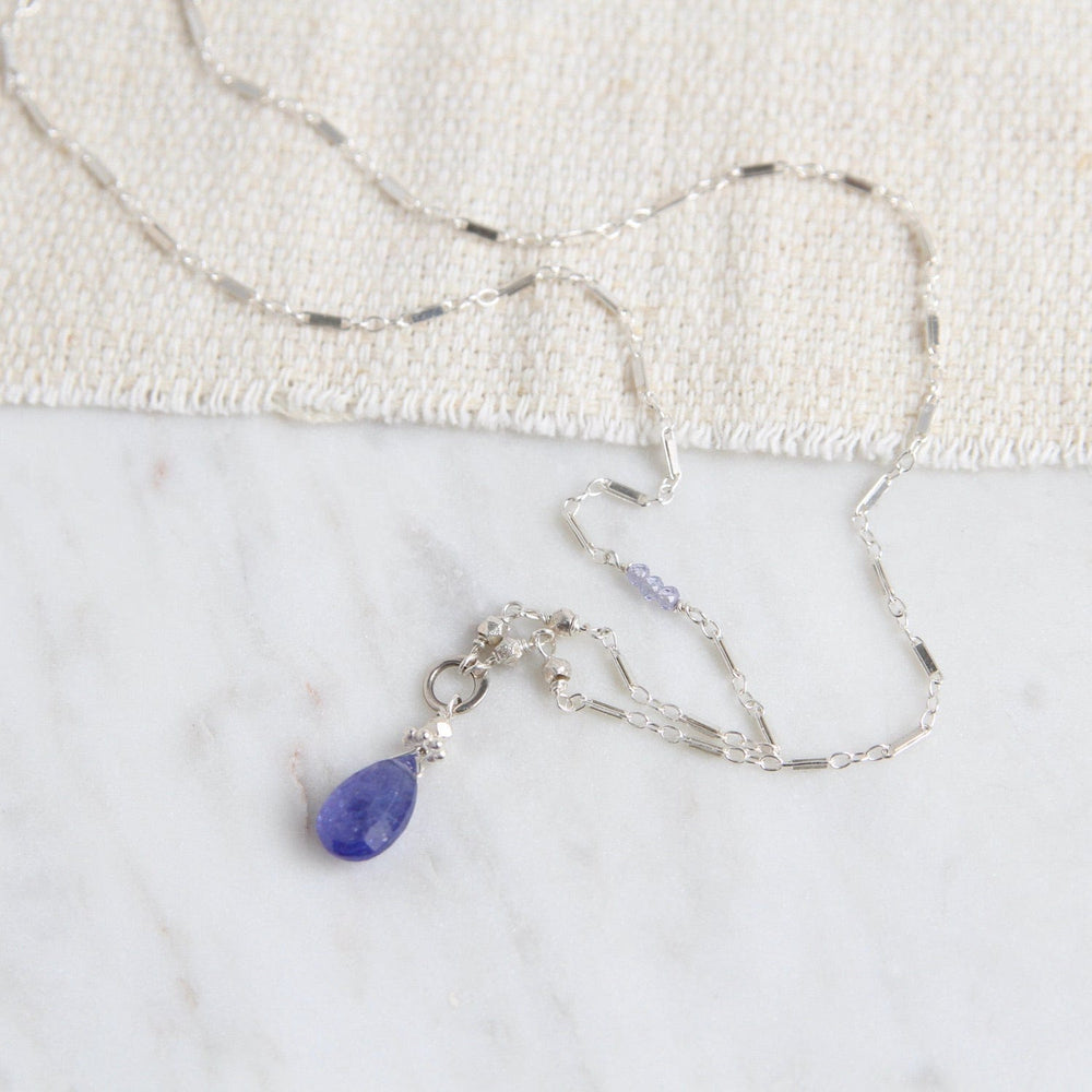 
                      
                        NKL Tiny Tanzanite Drop Necklace
                      
                    