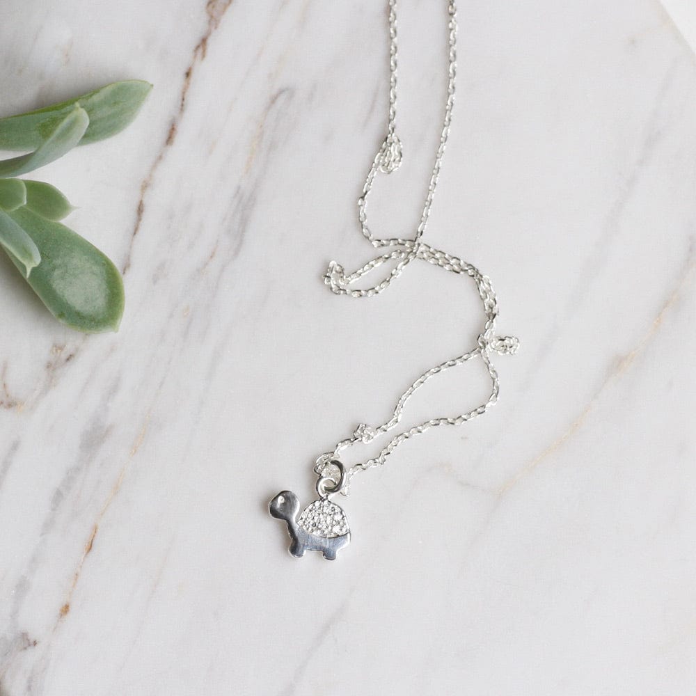 Tiny turtle deals necklace