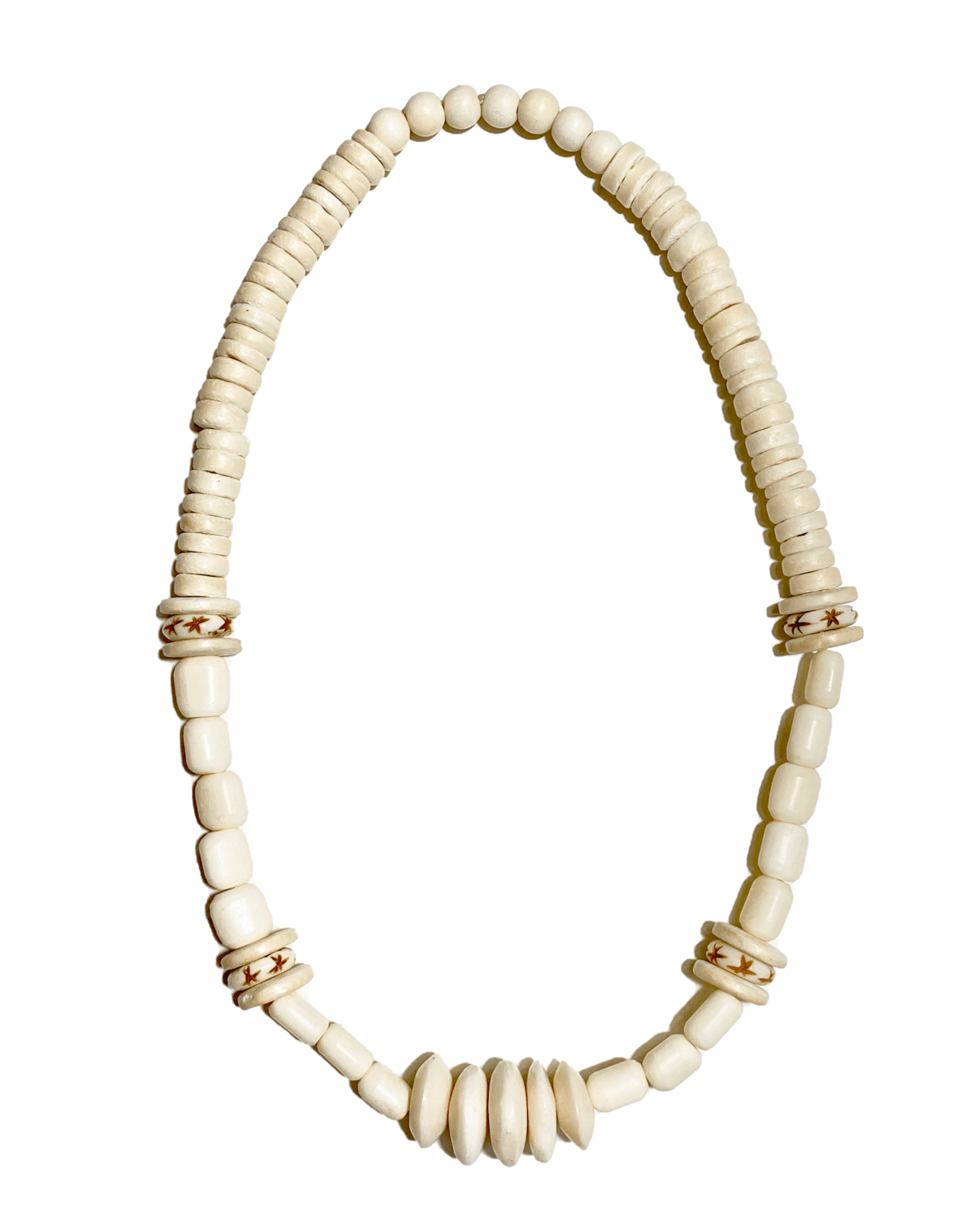 NKL Tribal Classic Necklace ~ White