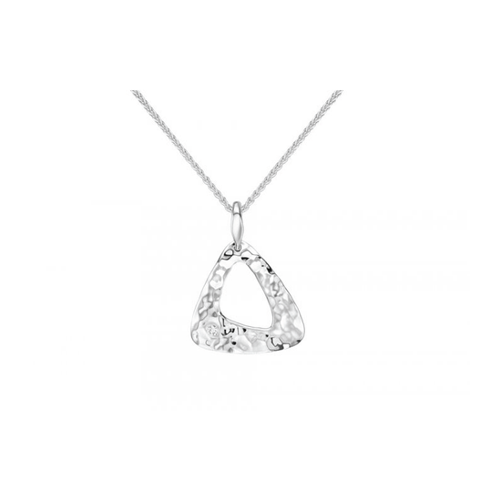 Load image into Gallery viewer, NKL Trillium Pendant with Diamond
