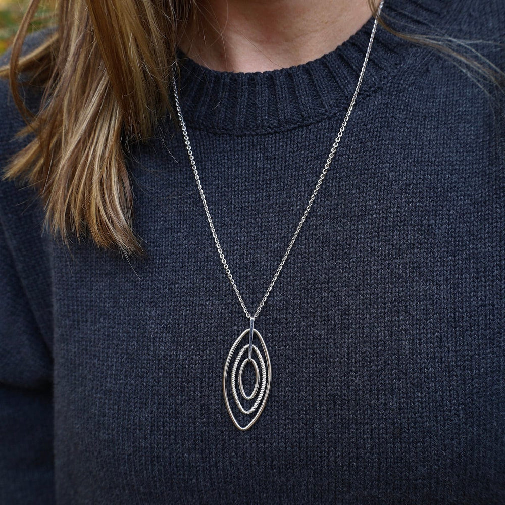 NKL Triple Marquis Necklace