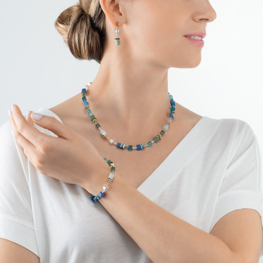 
                      
                        NKL Turquoise GeoCube Iconic Necklace
                      
                    