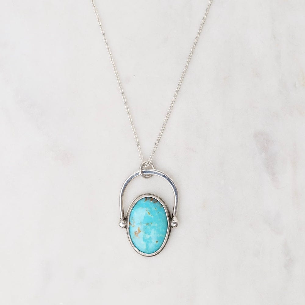 
                      
                        NKL Turquoise Mountain Pendant Necklace
                      
                    