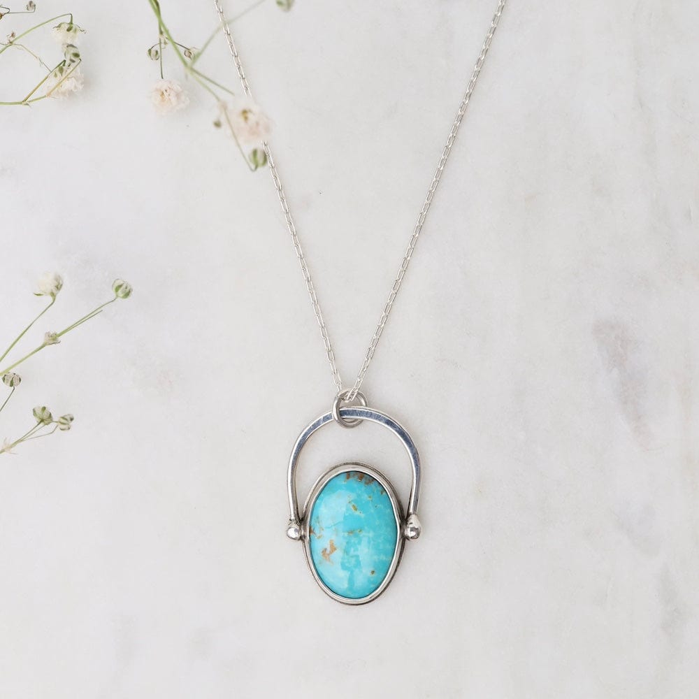 
                      
                        NKL Turquoise Mountain Pendant Necklace
                      
                    