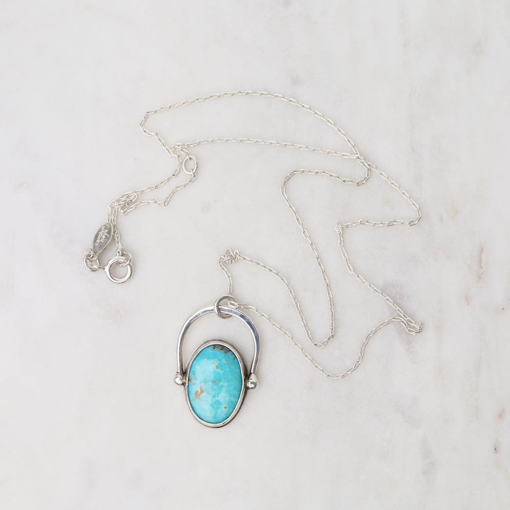 
                      
                        NKL Turquoise Mountain Pendant Necklace
                      
                    