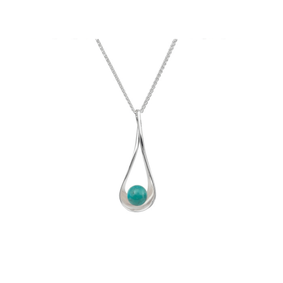 NKL Turquoise Rendezvous Pendant Necklace