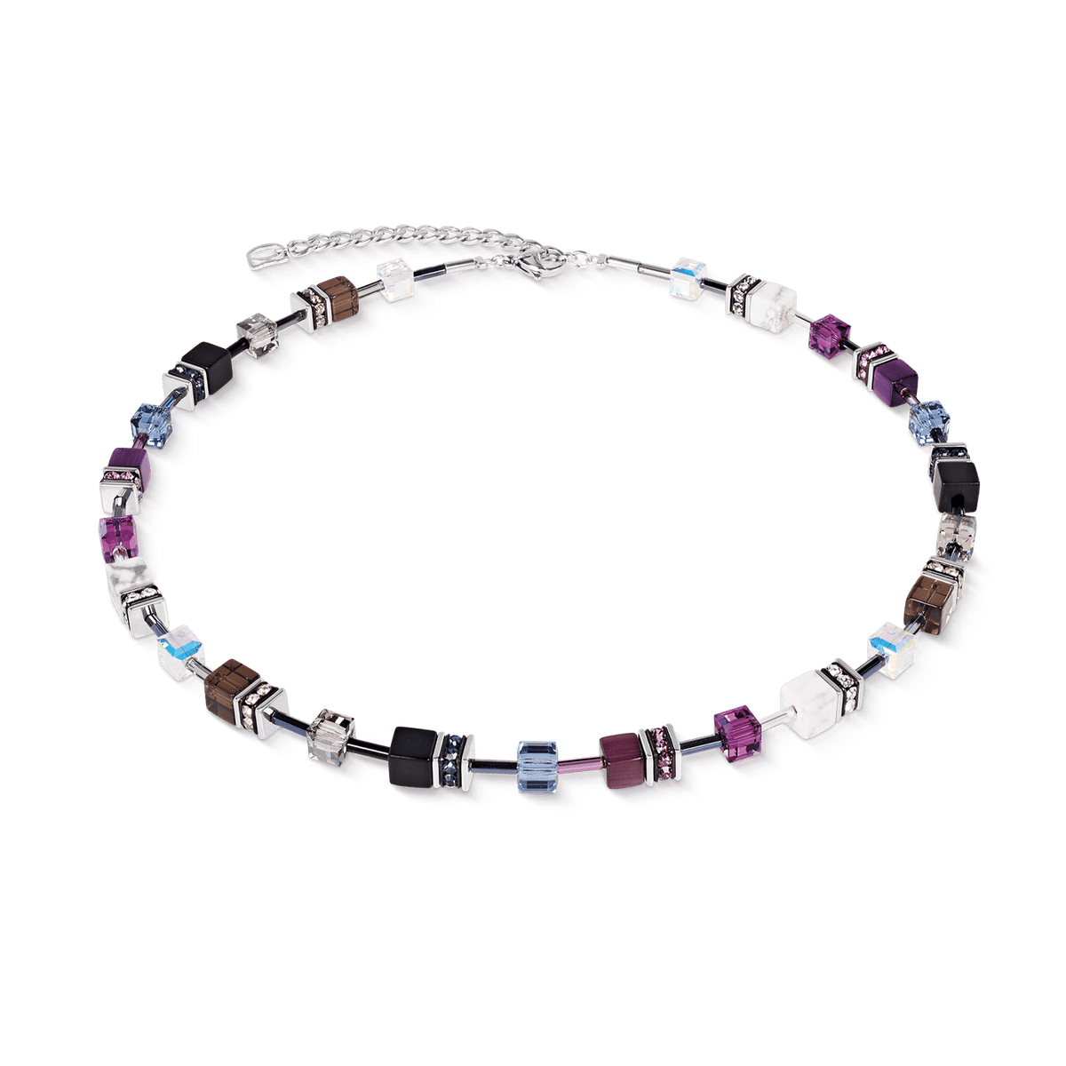 NKL Twilight Geo Cube Iconic Precious Necklace