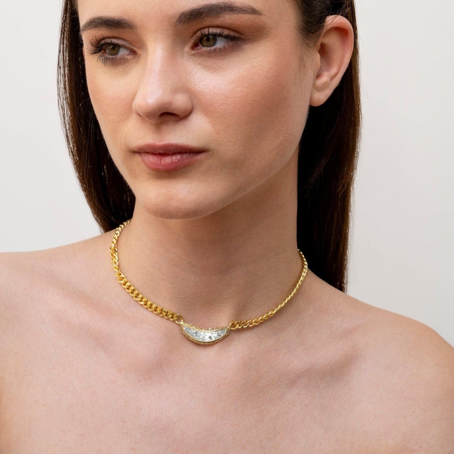 NKL-VRM Aadi Gold Vermeil Necklace