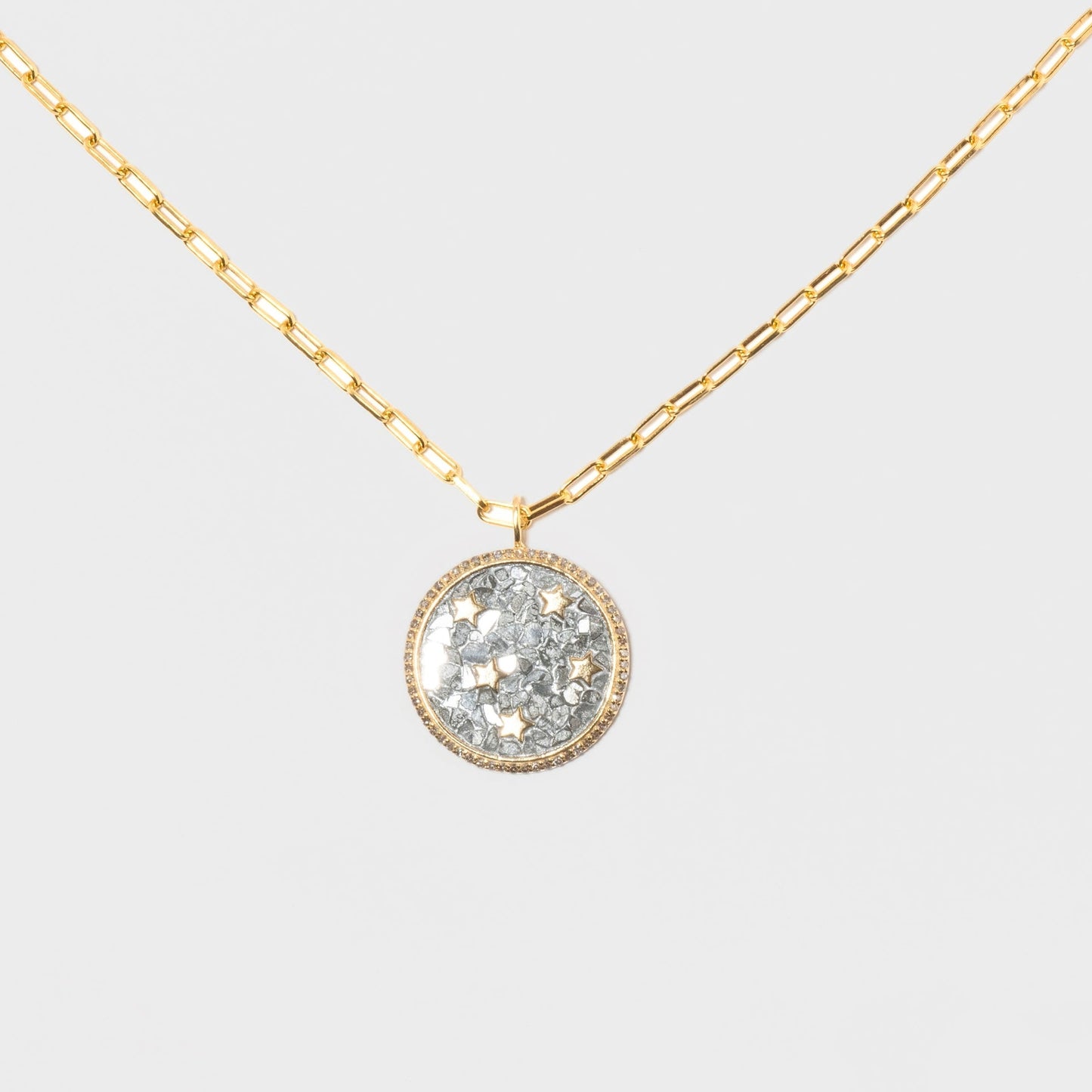 NKL-VRM Amil Gold Vermeil Pendant Necklace