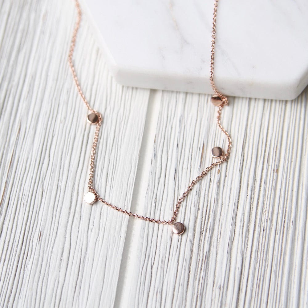 
                  
                    NKL-VRM Confetti Necklace - Rose Gold Vermeil
                  
                