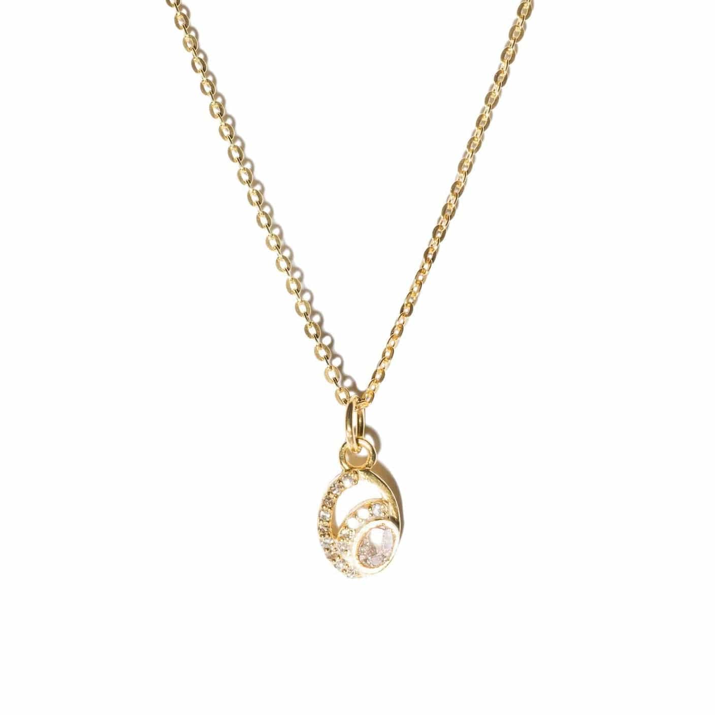 NKL-VRM Elula Vermeil Pendant Necklace