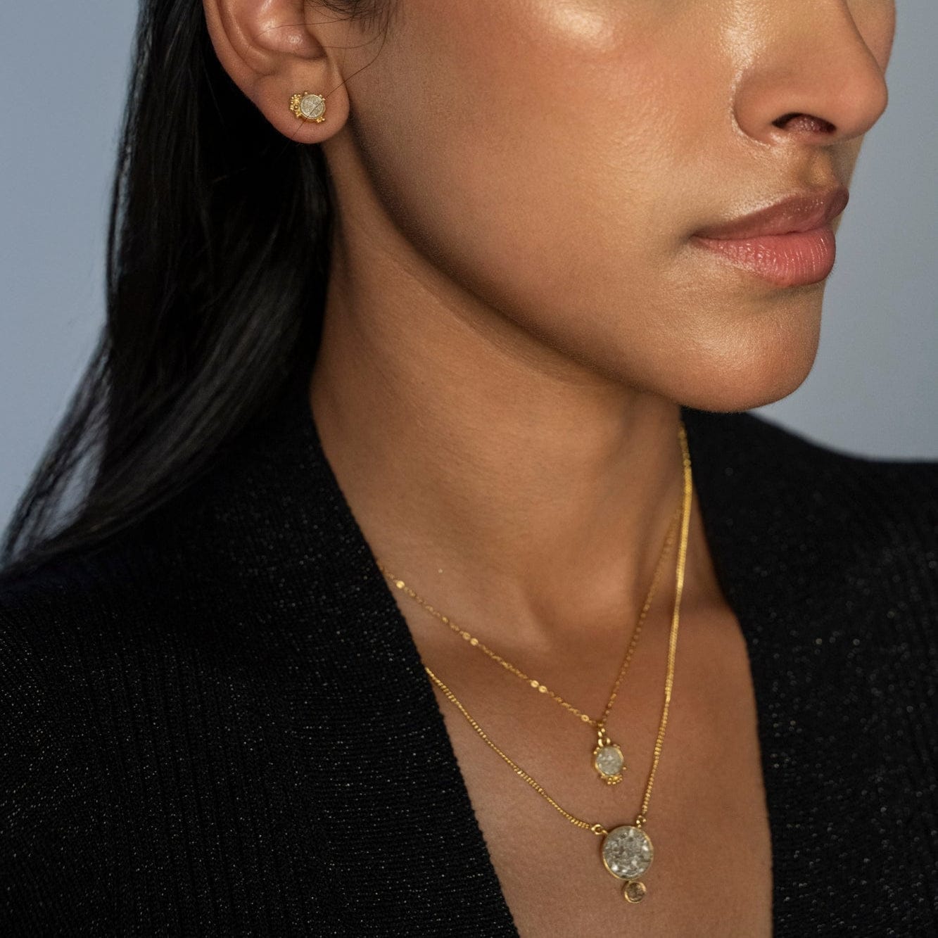 NKL-VRM Frida Gold Vermeil Pendant Necklace