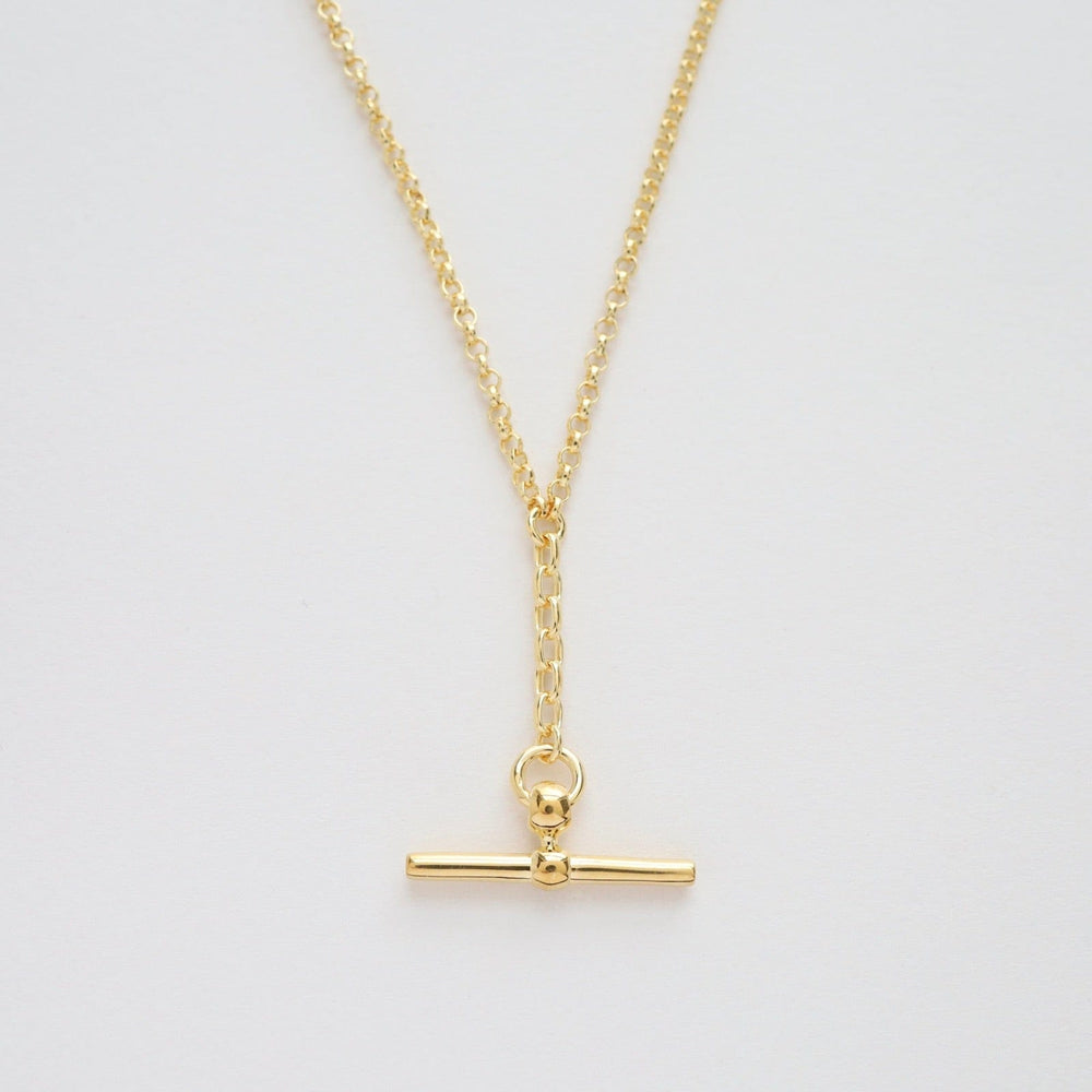 
                  
                    NKL-VRM Front Fob Necklace in Gold Vermeil
                  
                