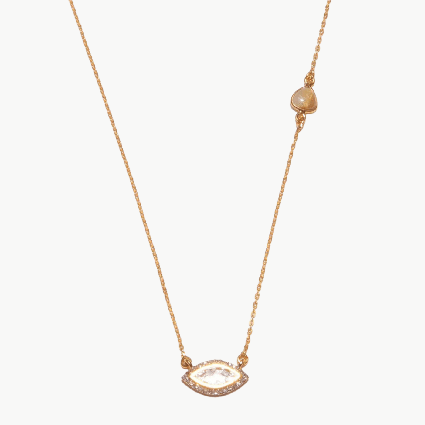 NKL-VRM Gold Gisela Pendant Necklace