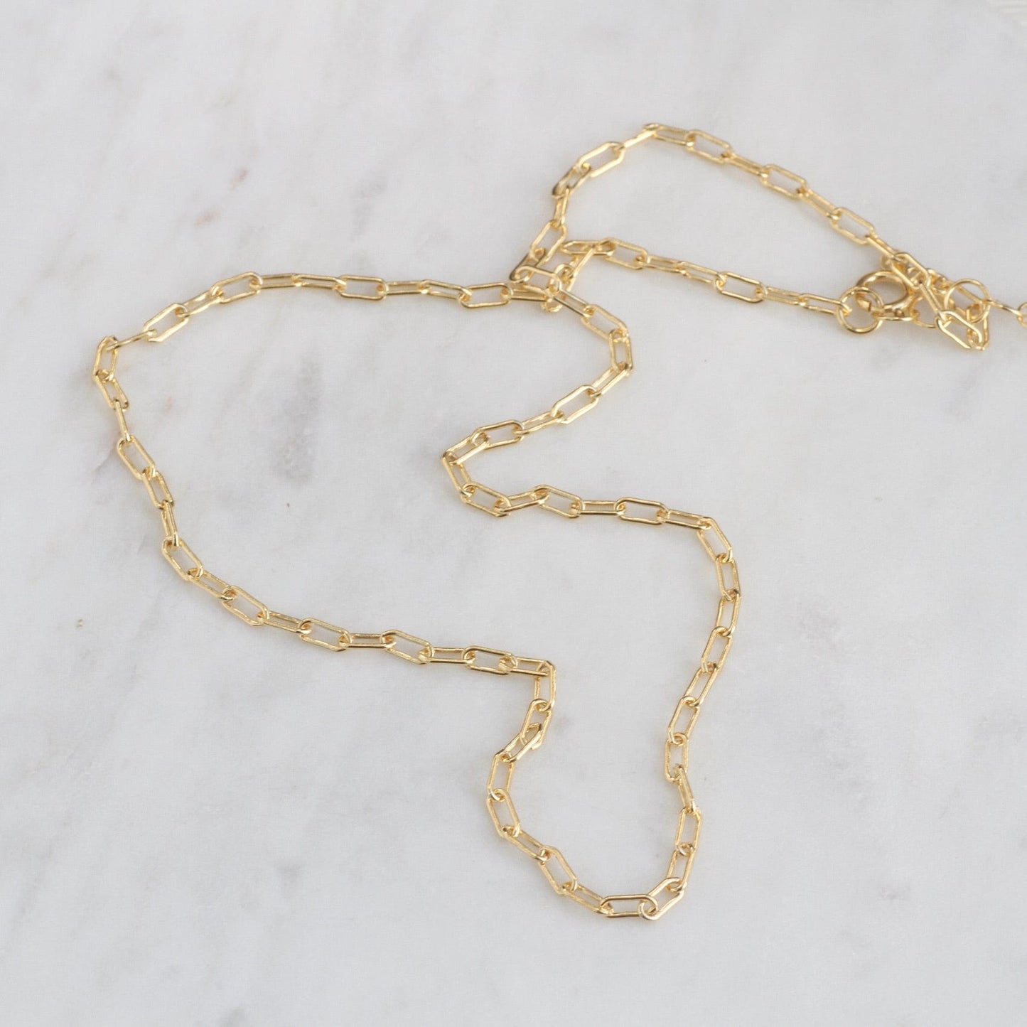 Cor Chain Necklace. Gold Vermeil – Monarc Jewellery