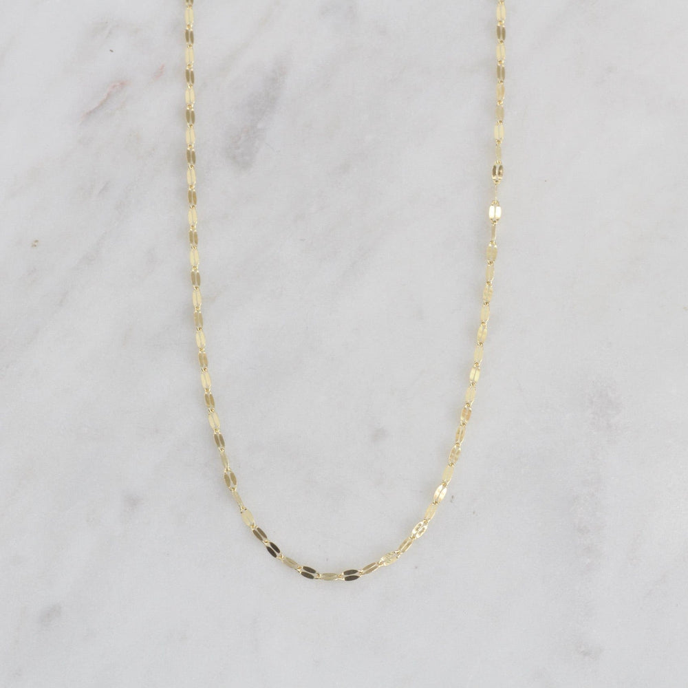 
                      
                        NKL-VRM Gold Vermeil Tiny Link Necklace
                      
                    