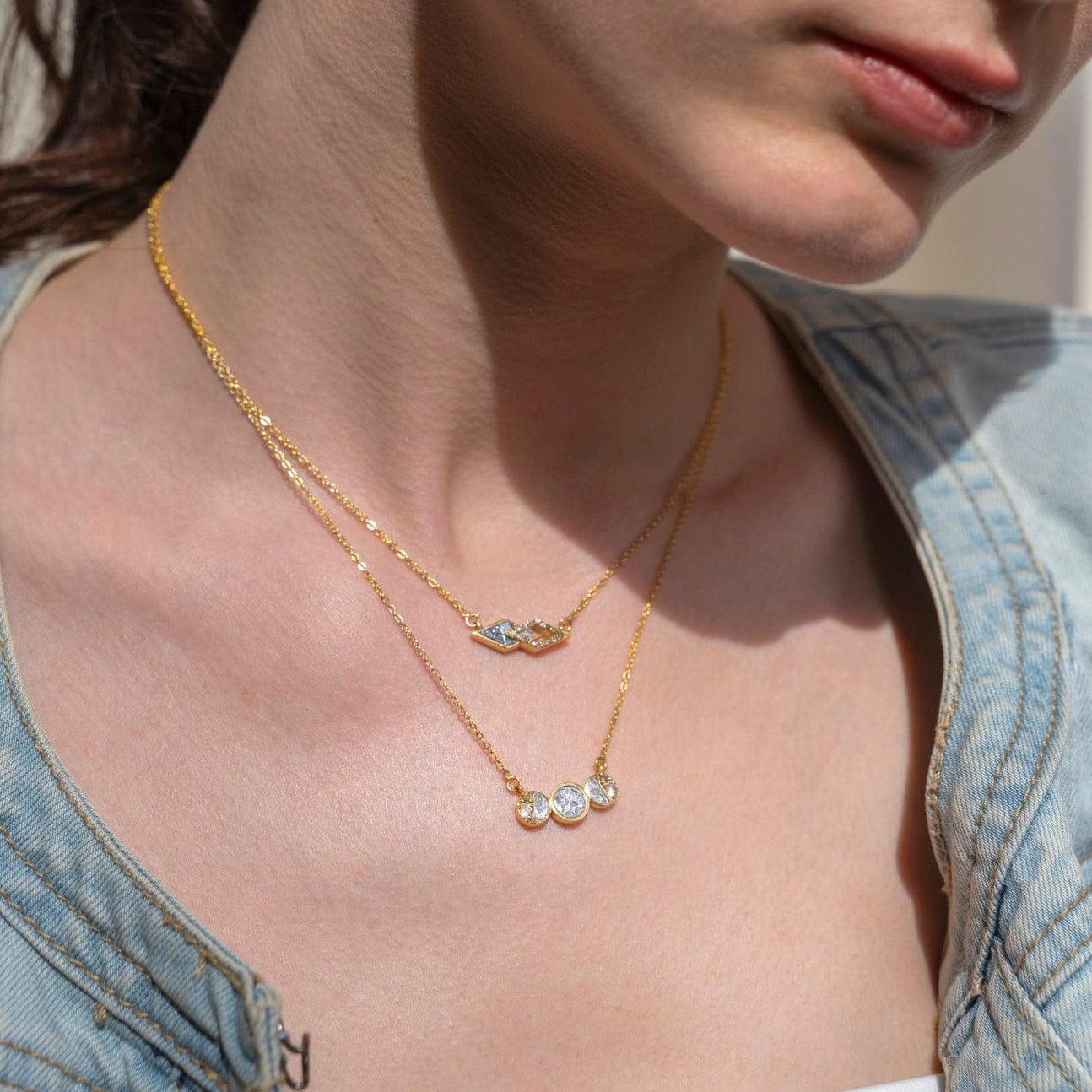 NKL-VRM Kady Gold Vermeil Pendant Necklace