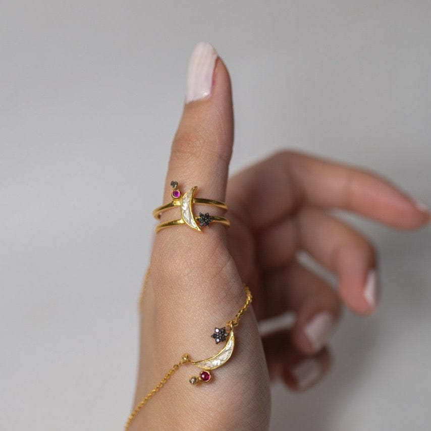 NKL-VRM Kolar Gold Vermeil Pendant Necklace