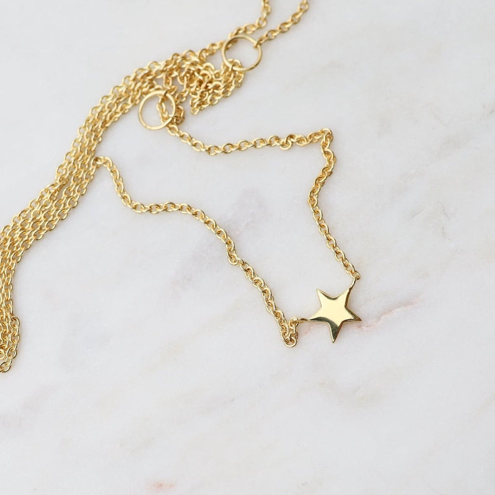 
                  
                    NKL-VRM Little Star Necklace - Gold Vermeil
                  
                