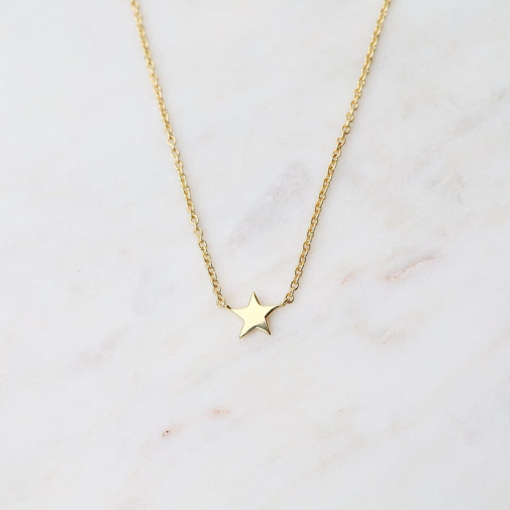 NKL-VRM Little Star Necklace - Gold Vermeil