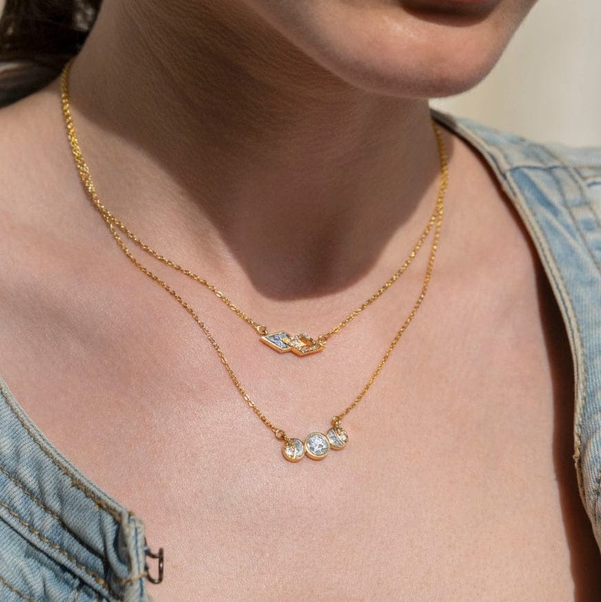 NKL-VRM Mika Gold Vermeil Pendant Necklace