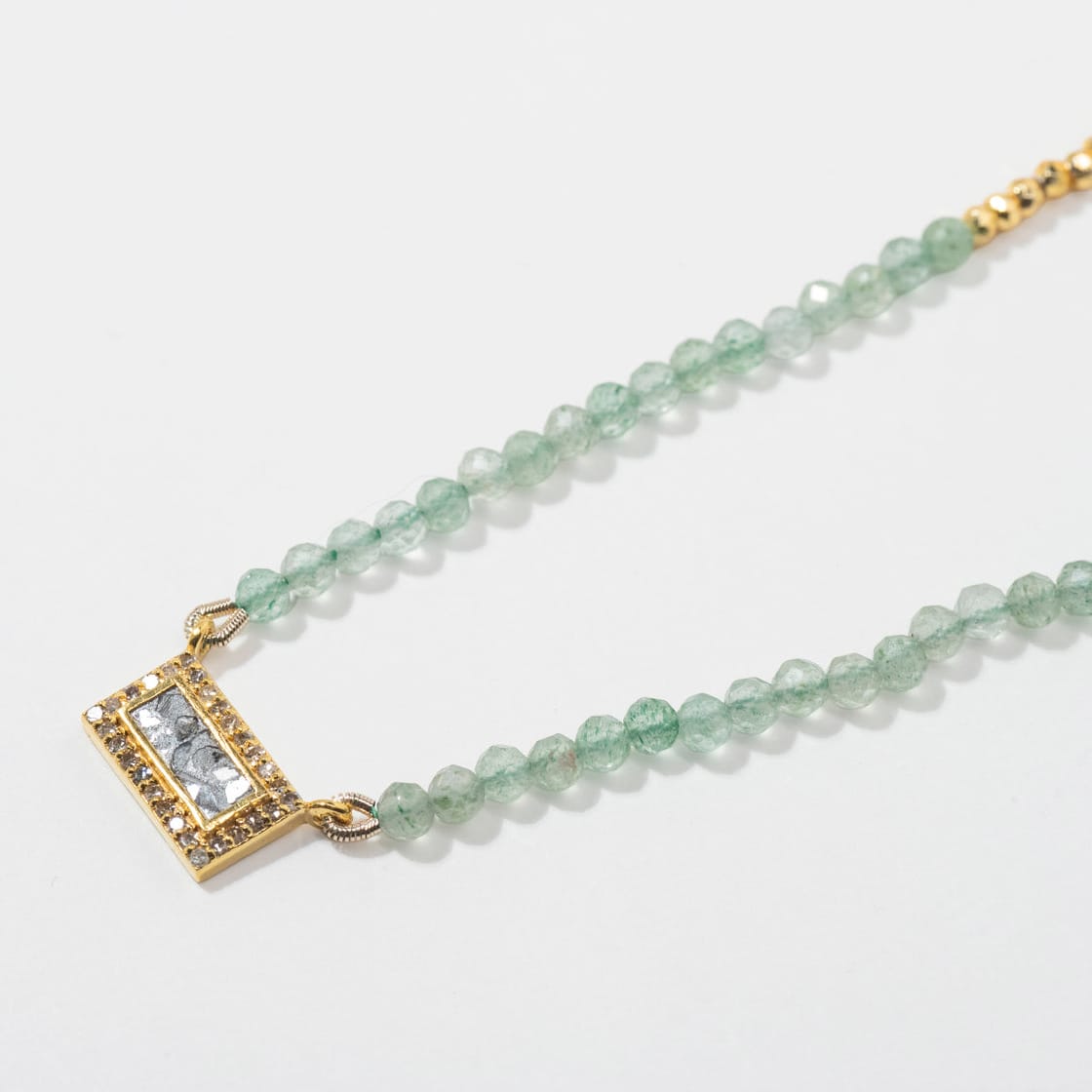 NKL-VRM Mizar Gold Vermeil Beaded Necklace