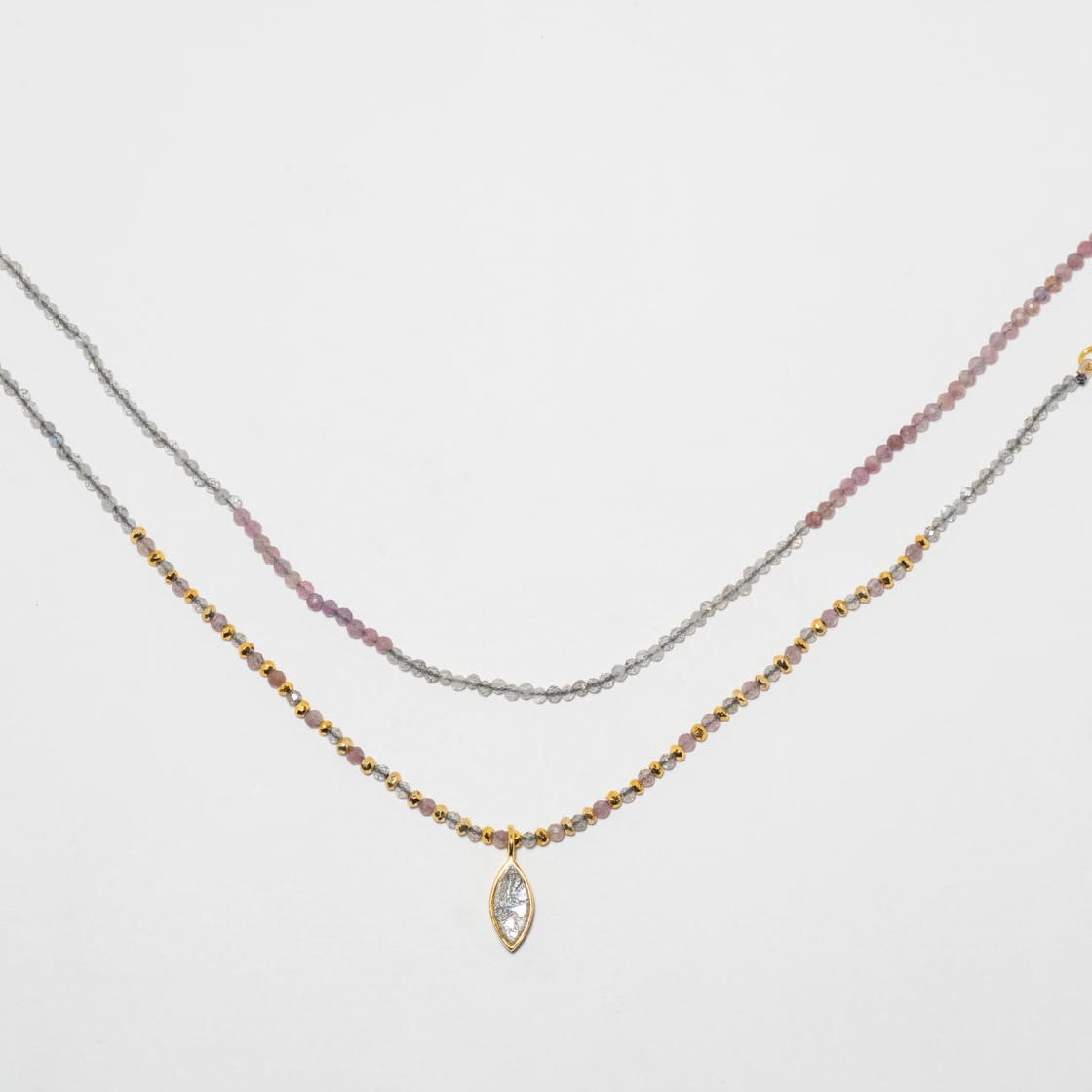 NKL-VRM Nayika Gold Vermeil Beaded Necklace