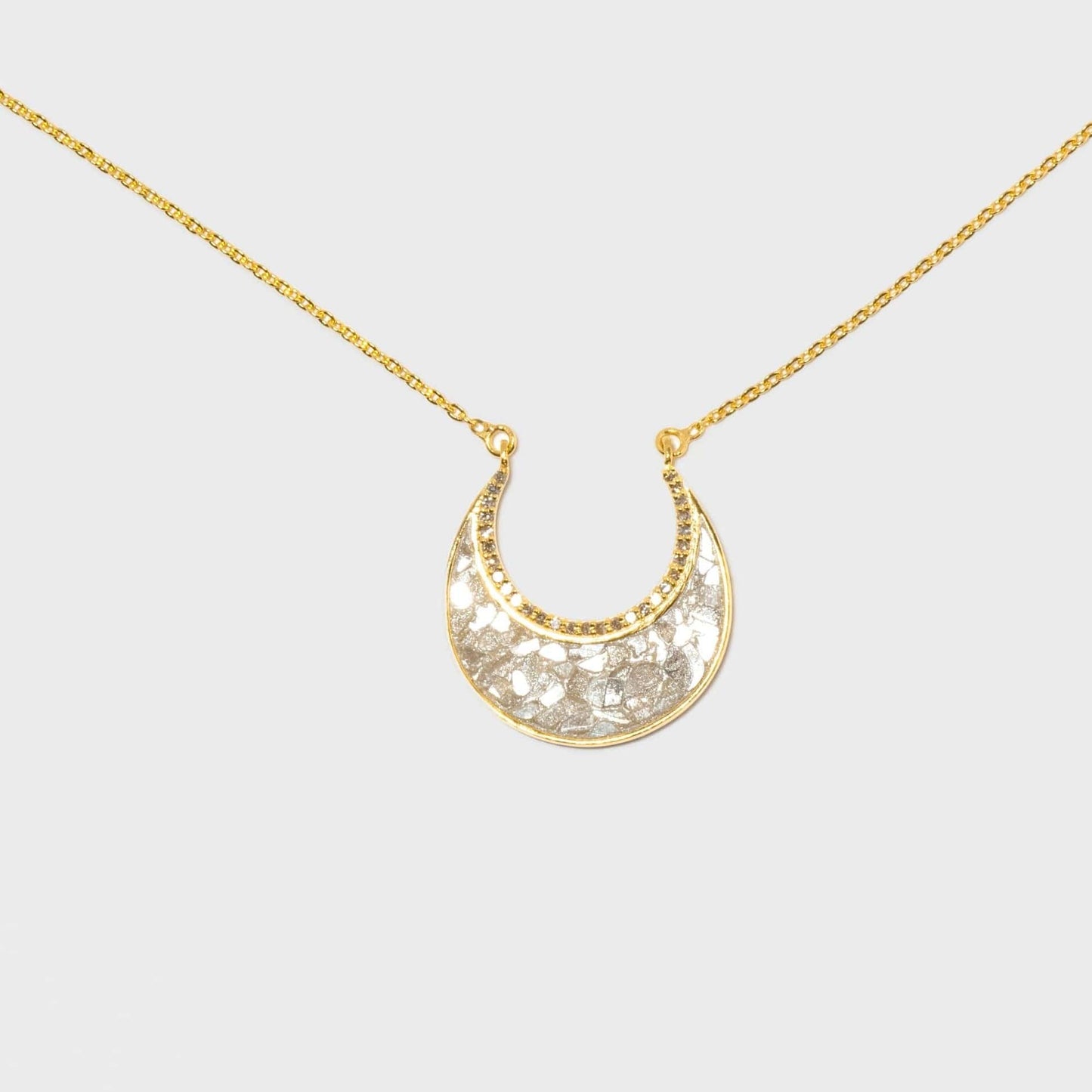 NKL-VRM Nin Gold Vermeil Pendant Necklace