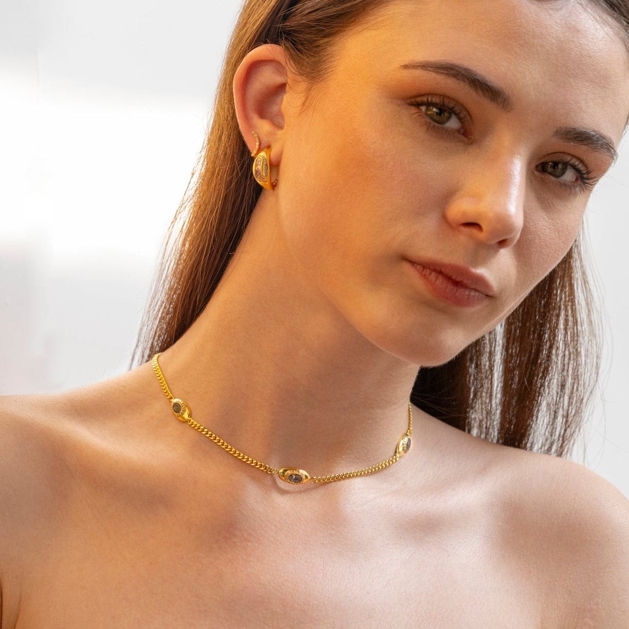 NKL-VRM Oriana Gold Vermeil Necklace