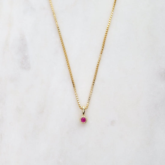 Dainty Ruby Necklace, Small Ruby Pendant, Crystal Choker, Raw Crystal  Necklace, Simple Minimalist Gemstone, July Birthstone, Gift for Her - Etsy