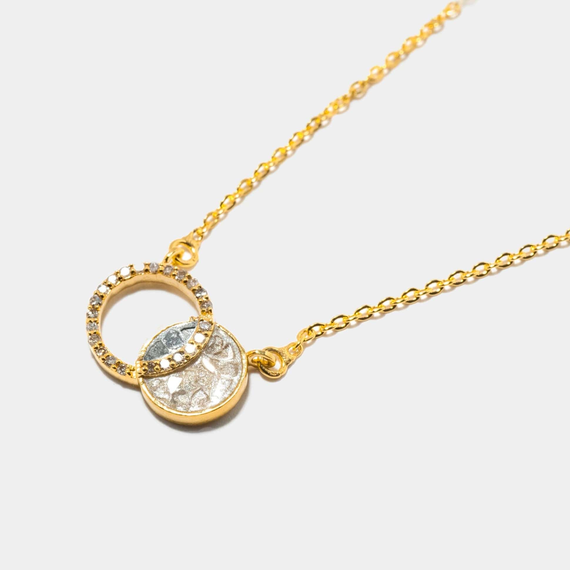 Tiid Gold Vermeil Pendant Necklace – Dandelion Jewelry
