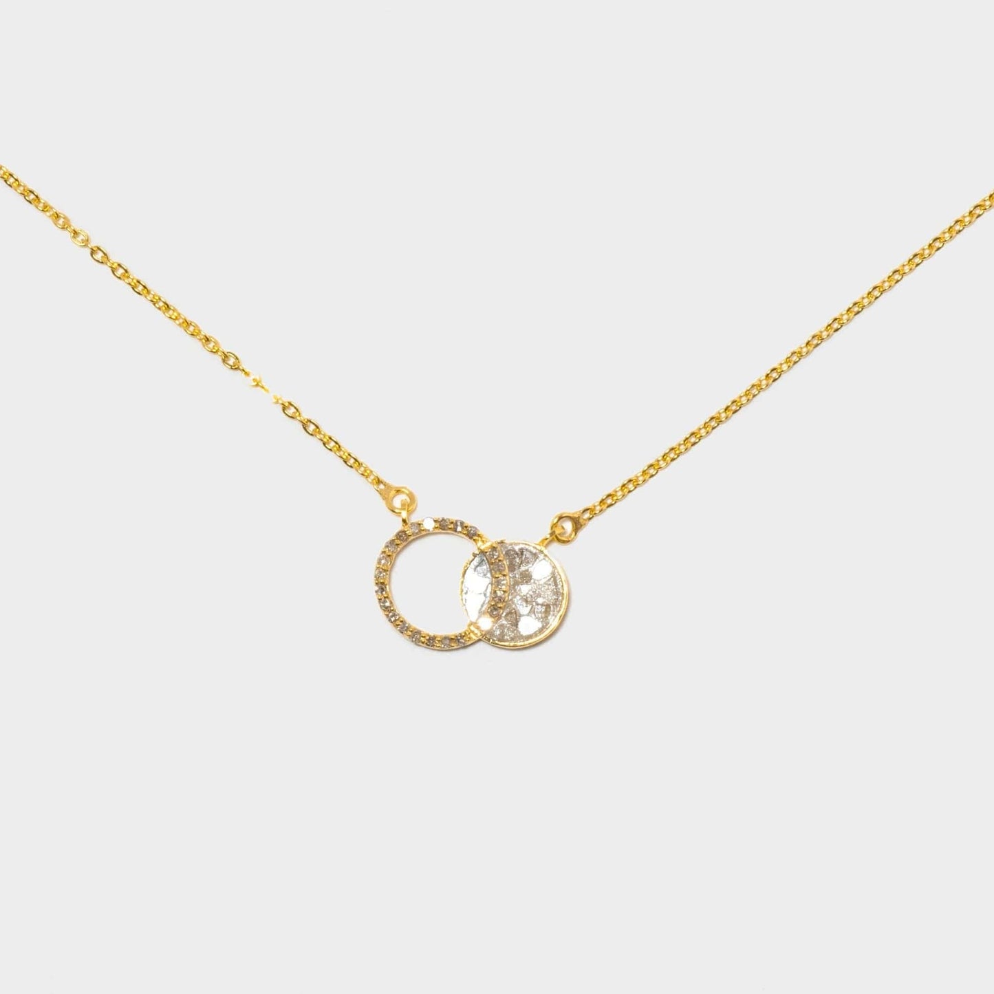 NKL-VRM Tiid Gold Vermeil Pendant Necklace