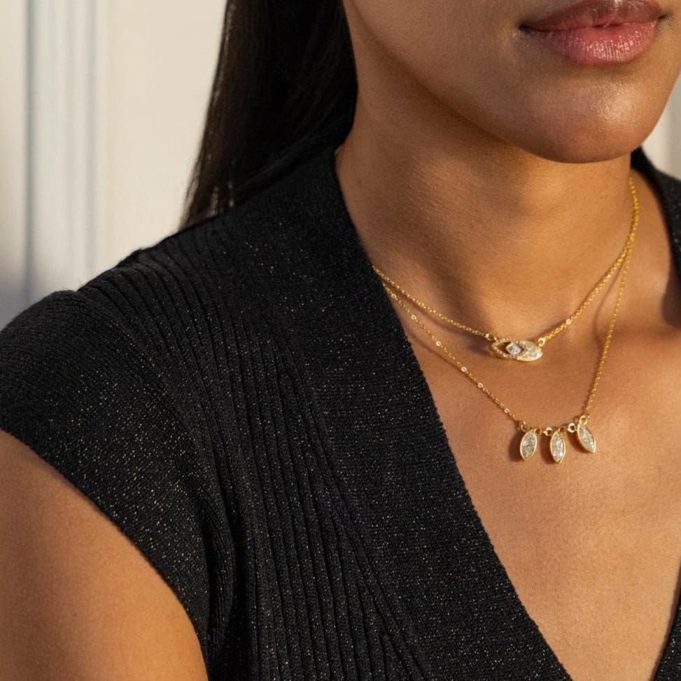 NKL-VRM Zera Gold Vermeil Necklace