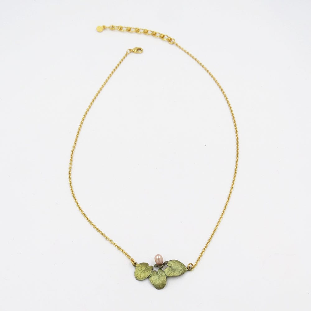 NKL WATER LILY DAINTY PENDANT