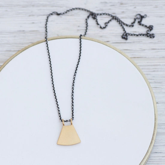 NKL Wedge Amulet - Gold Plate