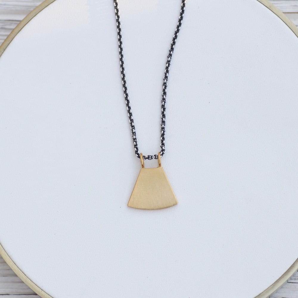 Load image into Gallery viewer, NKL Wedge Amulet - Gold Plate
