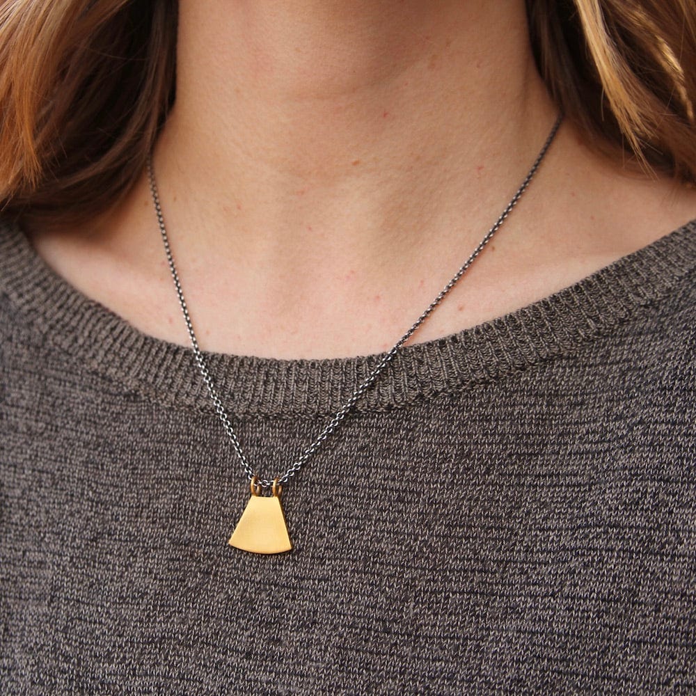 NKL Wedge Amulet - Gold Plate